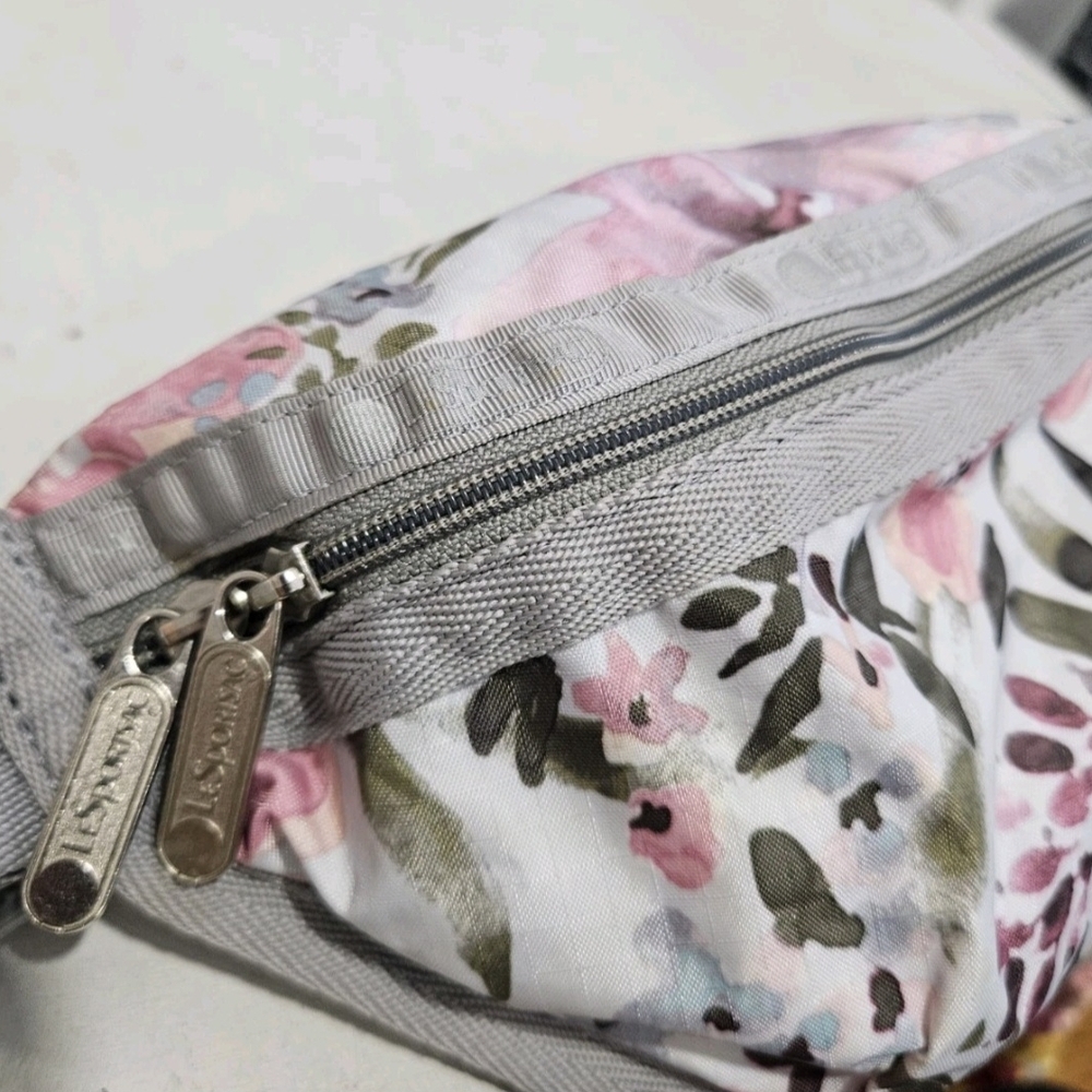 LeSportSac Dual Zip Floral Print Polyester Fanny Pack - Picture 7 of 11